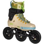 POWERSLIDE next renegade werbeski pro 125 πατίνια - μπεζ/πράσινο 19.908422 4040333573723