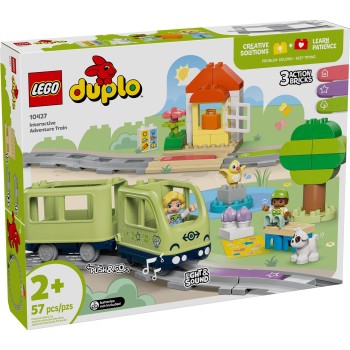 LEGO DUPLO Town Διαδραστικό Τρένο Για Περιπέτειες, Σετ  10427 5702017583822