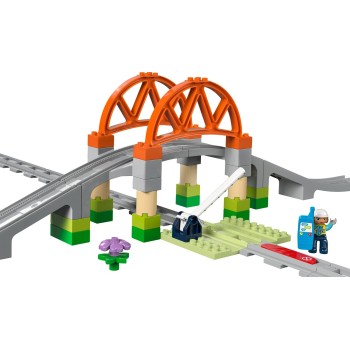 LEGO DUPLO Town Expansion Set With Bridge And Train Tracks 10426 5702017583815