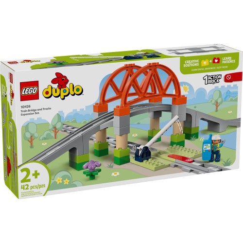 LEGO DUPLO Town Expansion Set With Bridge And Train Tracks 10426 5702017583815