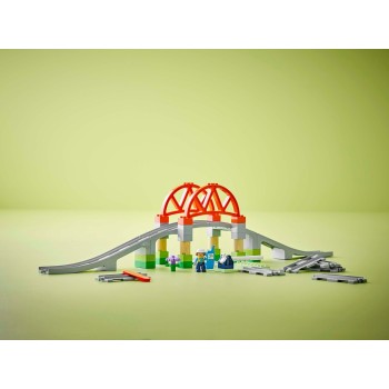 LEGO DUPLO Town Σετ Επέκτασης Με Γέφυρα Και Τροχιές Τρένου 10426 5702017583815