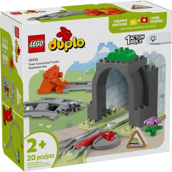 LEGO DUPLO Town Σετ Επέκτασης Με Σήραγγα Και Τροχιές Τρένου 10425 5702017583808