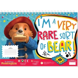 Diakakis imports Paddington Drawing Pad 23X33 40 Sheets Self-Adhesive Stencils - 2 Pages CHR 000504088 5205698549755