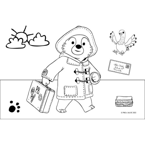 Diakakis imports Μπλοκ Ζωγραφικής Paddington 23X33 40Φύλλα Αυτοκ-Στενσιλ- 2Σελ ΧΡ - 1 Τμχ 000504088 5205698549755