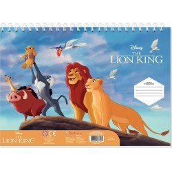 Diakakis imports Disney The Lion King Μπλοκ Ζωγραφικής Lion King 23X33 40Φυλ Αυτοκ-Στενσιλ- 2Σελ ΧΡ - 1 Τμχ 000564483 5205698687