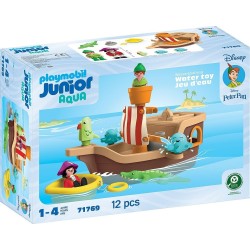 Playmobil Junior & Disney: Peter Pan's Splashing Pirate Ship 71769 4008789717696
