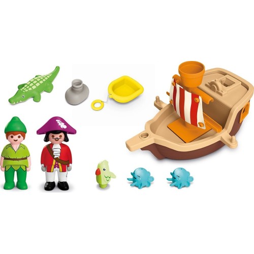 Playmobil Junior & Disney: Peter Pan's Splashing Pirate Ship 71769 4008789717696