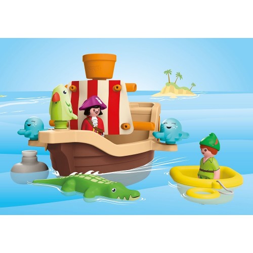 Playmobil Junior & Disney: Peter Pan's Splashing Pirate Ship 71769 4008789717696