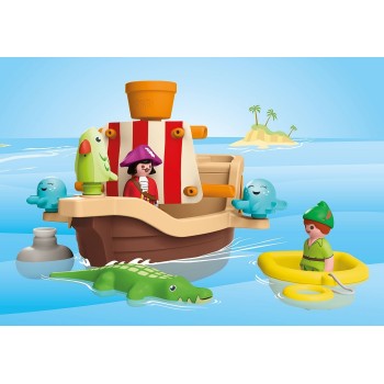 Playmobil Junior & Disney: Peter Pan's Splashing Pirate Ship 71769 4008789717696