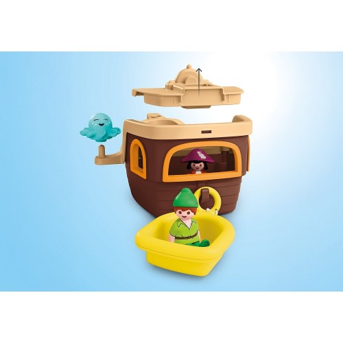 Playmobil Junior & Disney: Ο Πίτερ Παν Και Το Πειρατικό Πλοίο Του Κάπτεν Χουκ 71769 4008789717696