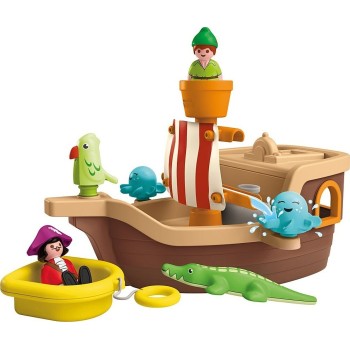Playmobil Junior & Disney: Ο Πίτερ Παν Και Το Πειρατικό Πλοίο Του Κάπτεν Χουκ 71769 4008789717696