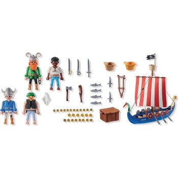 Playmobil Asterix: Pirate Ship 71888 4008789718884