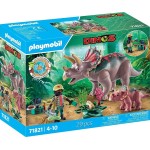 Playmobil Dinos Triceratops Family 71821 4008789718211