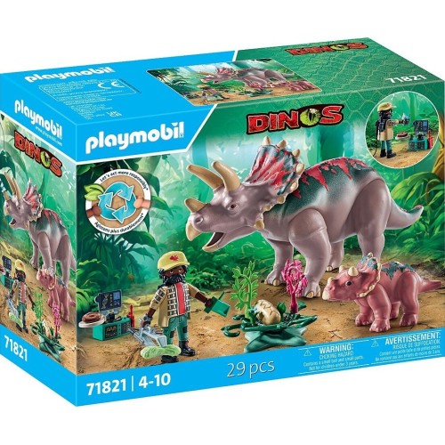 Playmobil Dinos Triceratops Family 71821 4008789718211