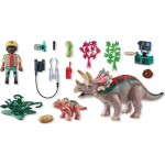 Playmobil Dinos Τρικεράτοπες Και Εξερευνητής 71821 4008789718211