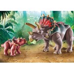 Playmobil Dinos Τρικεράτοπες Και Εξερευνητής 71821 4008789718211