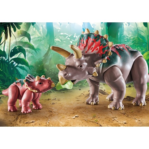 Playmobil Dinos Triceratops Family 71821 4008789718211