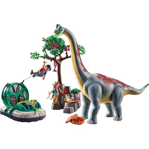 Playmobil Dinos Brachiosaurus With Hovercraft 71819 4008789718198