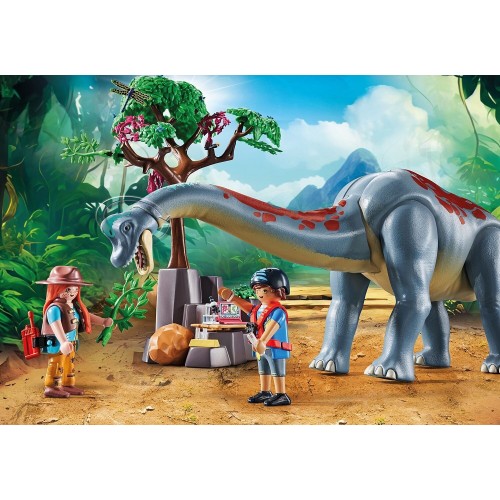 Playmobil Dinos Brachiosaurus With Hovercraft 71819 4008789718198