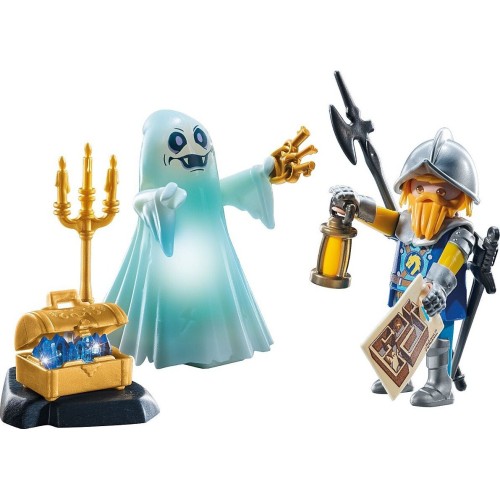 Playmobil Starter Pack Φάντασμα Και Ιππότης Novelmore 71797 4008789717979