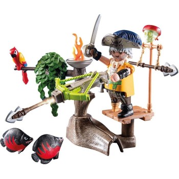 Playmobil Pirates Πειρατές Πειρατής Με Βαλλίστρα 71795 4008789717955