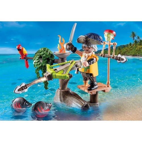 Playmobil Pirates Πειρατές Πειρατής Με Βαλλίστρα 71795 4008789717955