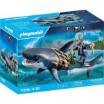 Playmobil Pirates Πειρατές Πειρατής Με Γιγαντιαίο Καρχαρία 71793 4008789717931