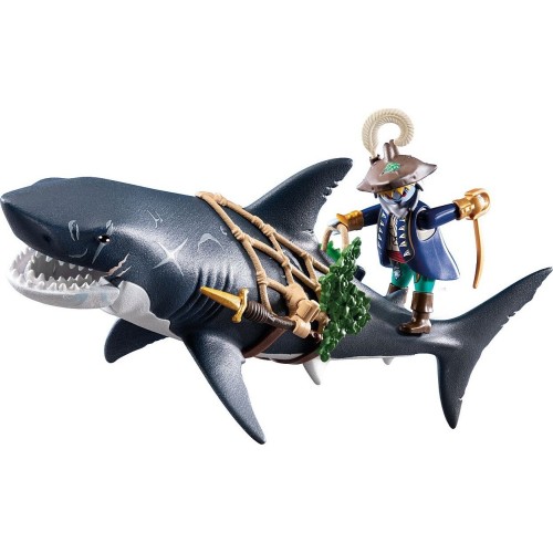 Playmobil Pirates Πειρατές Giant Shark With Pirate 71793 4008789717931