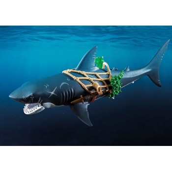 Playmobil Pirates Πειρατές Giant Shark With Pirate 71793 4008789717931