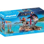 Playmobil Pirates Πειρατές Πειρατική Σχεδία Με Κανόνια 71794 4008789717948