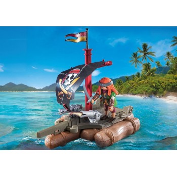 Playmobil Pirates Πειρατές Πειρατική Σχεδία Με Κανόνια 71794 4008789717948