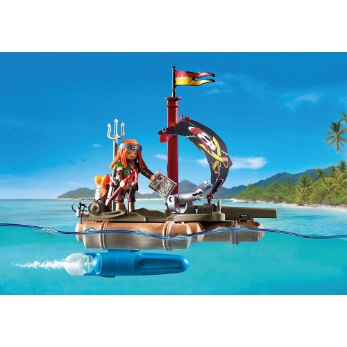 Playmobil Pirates Πειρατές Πειρατική Σχεδία Με Κανόνια 71794 4008789717948