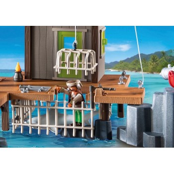 Playmobil Pirates Πειρατές Pirate Harbor 71792 4008789717924