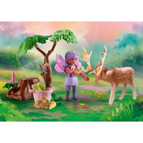 Playmobil Princess Magic Starter Pack Fairies With Forest Animals 71800 4008789718006