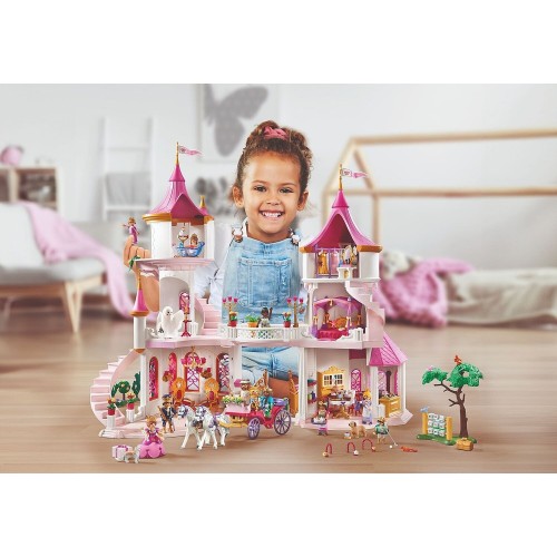 Playmobil Princess Magic Παραμυθένιο Παλάτι Με Βασιλιά Και Βασίλισσα 71845 4008789718457