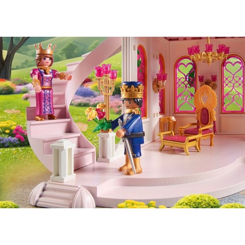 Playmobil Princess Magic Παραμυθένιο Παλάτι Με Βασιλιά Και Βασίλισσα 71845 4008789718457