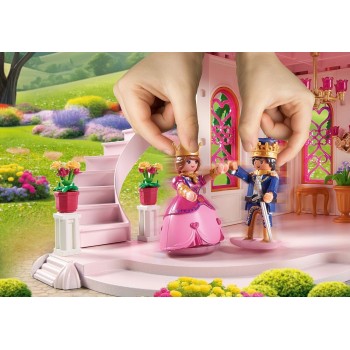Playmobil Princess Magic Παραμυθένιο Παλάτι Με Βασιλιά Και Βασίλισσα 71845 4008789718457