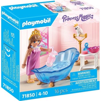 Playmobil Princess Magic Βασιλικό Λουτρό 71850 4008789718501