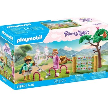 Playmobil Princess Magic Βασιλικοί Διάδοχοι Με Παιχνίδια Στον Κήπο 71849 4008789718495
