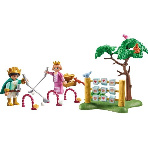 Playmobil Princess Magic Βασιλικοί Διάδοχοι Με Παιχνίδια Στον Κήπο 71849 4008789718495