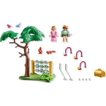 Playmobil Princess Magic Βασιλικοί Διάδοχοι Με Παιχνίδια Στον Κήπο 71849 4008789718495