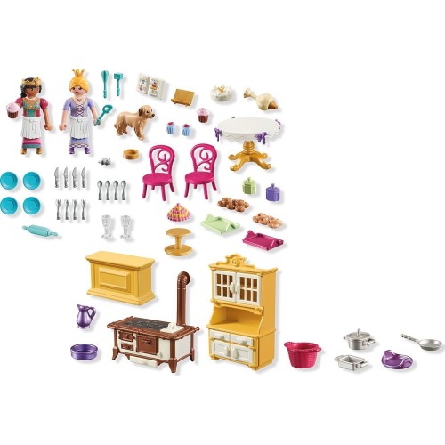 Playmobil Princess Magic Βασιλική Κουζίνα 71848 4008789718488