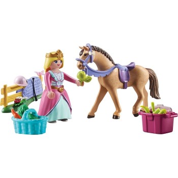 Playmobil Princess Magic Starter Pack Πριγκίπισσα Με Άλογο Ιππασίας 71801 4008789718013