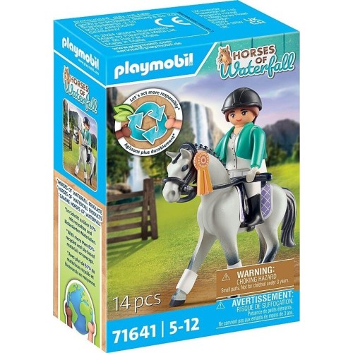 Playmobil Horses Of Waterfall Αναβάτρια Τουρνουά Ιππασίας 71641 4008789716415