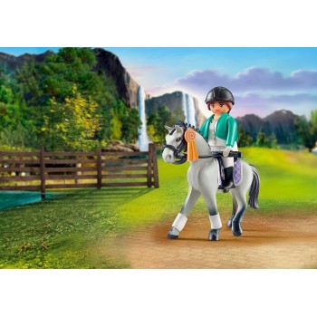 Playmobil Horses Of Waterfall Αναβάτρια Τουρνουά Ιππασίας 71641 4008789716415