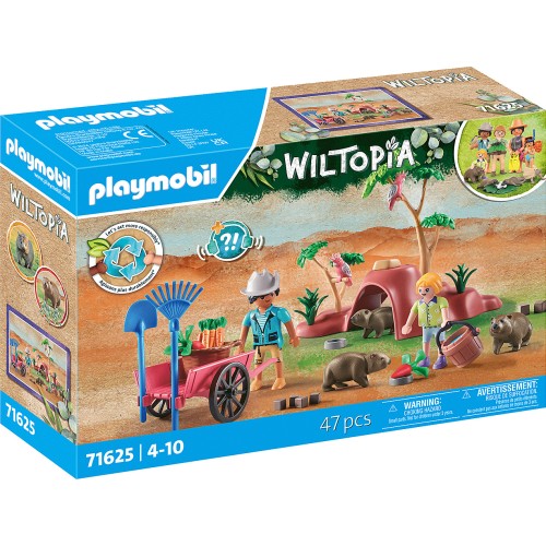 Playmobil Wiltopia Καταφύγιο Των Γούμπατ 71625 4008789716255