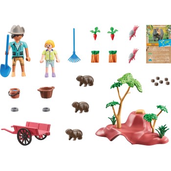Playmobil Wiltopia Wombat Shelter 71625 4008789716255