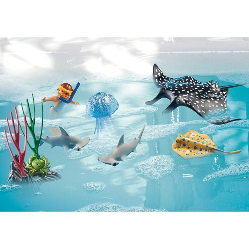 Playmobil Wiltopia Πλωτό Εργαστήριο Υποθαλάσσιων Ερευνών 71623 4008789716231