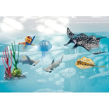 Playmobil Wiltopia Πλωτό Εργαστήριο Υποθαλάσσιων Ερευνών 71623 4008789716231