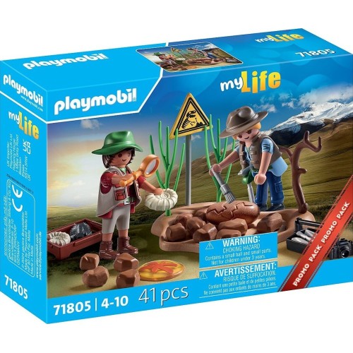 Playmobil My Life Paleontology Dig 71805 4008789718051